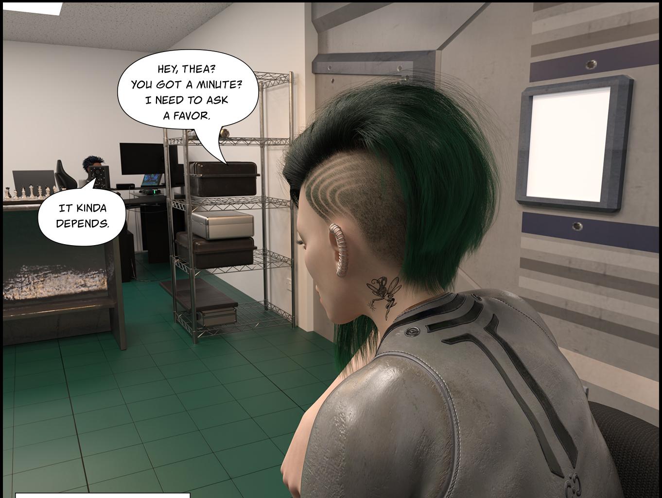 Indistinguishable - Episode 103, Page 1: Indistinguishable – 02/10/2023 - The Old Town Road